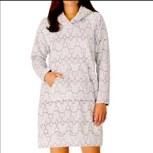 Disney Tops Hooded Unisex Mickey Mouse Oversized Sherpa Hoodie